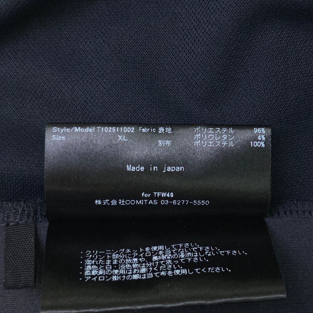 サイズ XL TFW49 ティーエフダブリューフォーティーナイン RELAX MOCK NECK T 半袖モックネックTシャツ ブラック系 240101538364 ゴルフウェア メンズ ストスト LLC-HASEGAWATOSO_COM