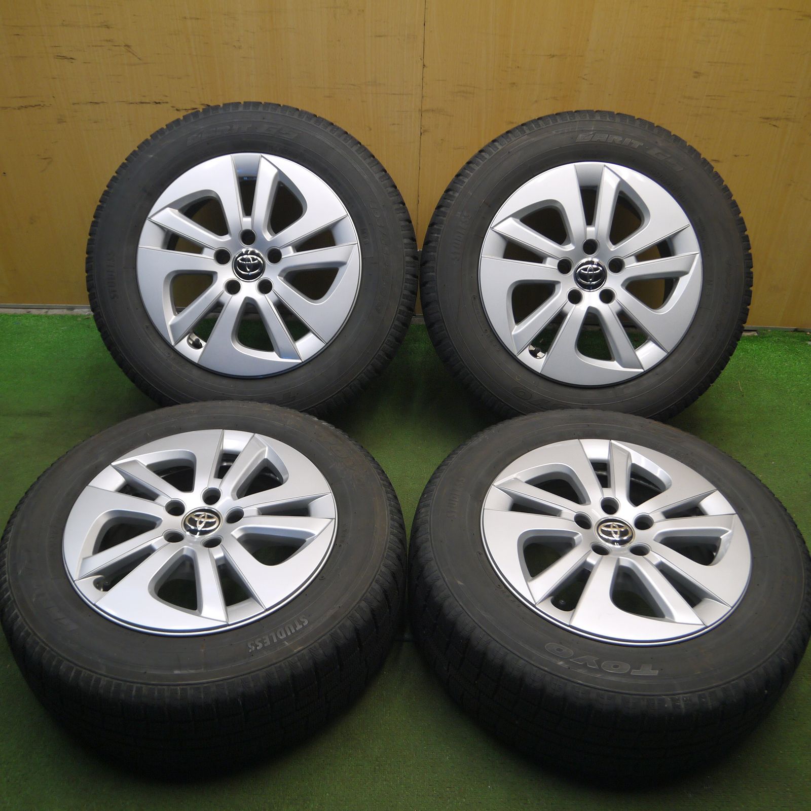 送料無料*4本価格☆トヨタ 50系 プリウス 純正 195/65R15 スタッドレス 