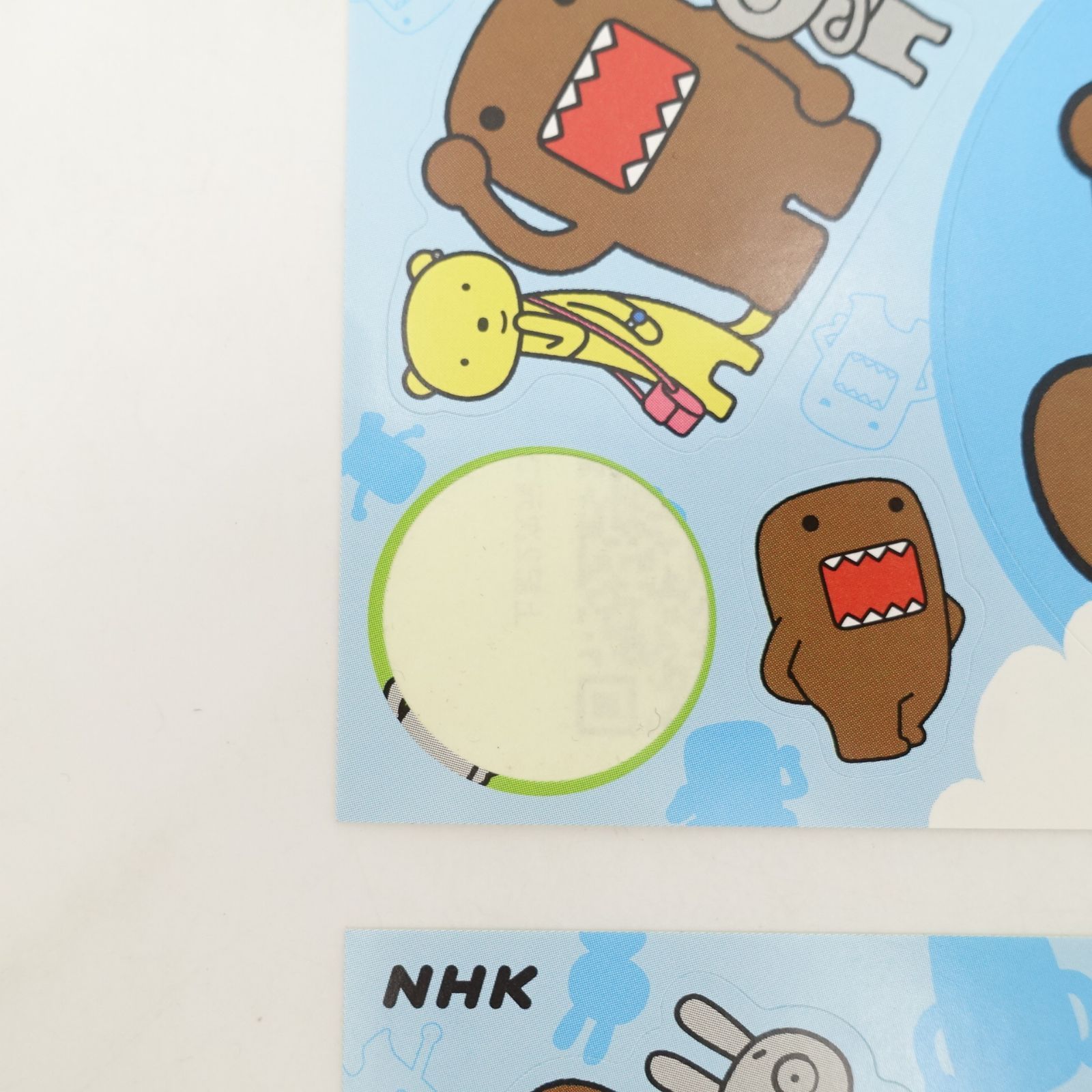 どーもくん　ノート シール セット NHKキャラクターリングノート ステッカー シールセット チコちゃん