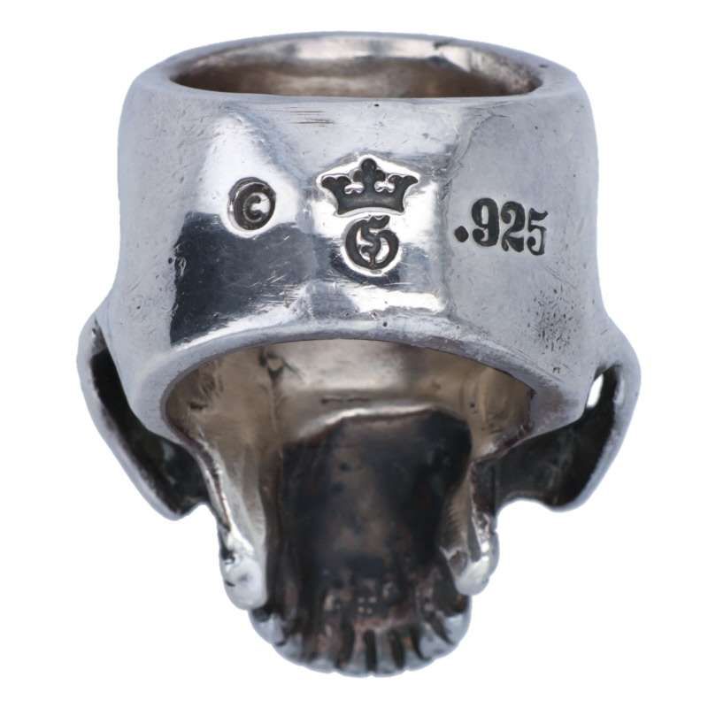 ガボール Large Skull Ring Without Jaw ラージスカルウィズ