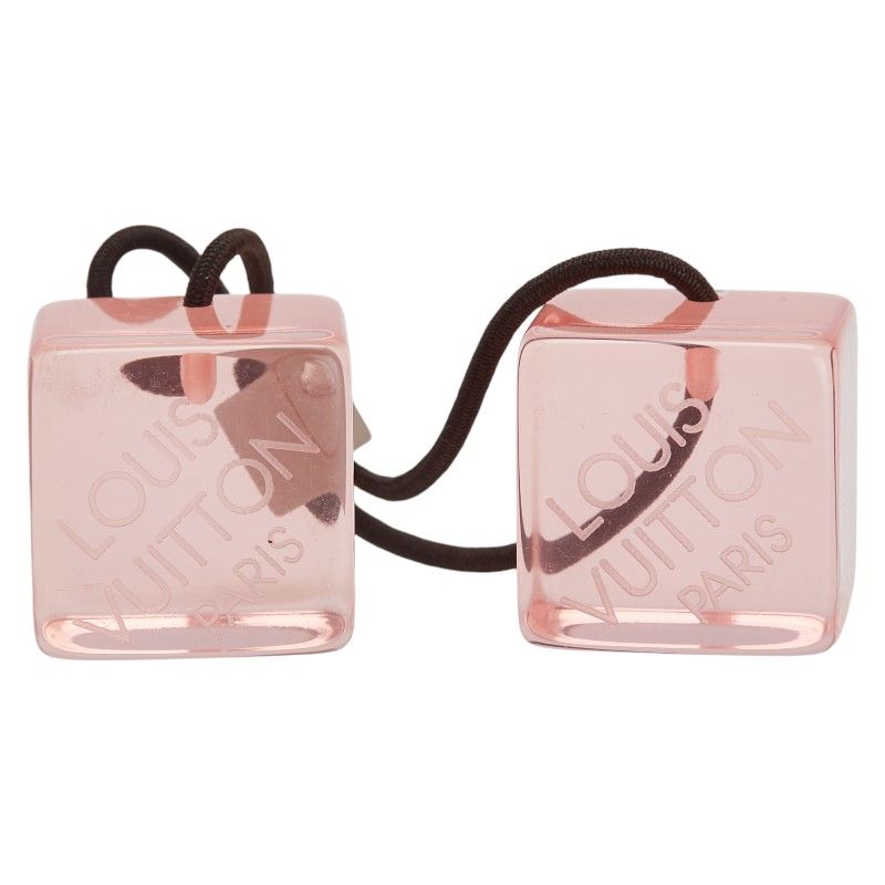 ルイ ヴィトン ヘアキューブ アンクルージョン ヘアアクセサリー ヘアゴム ピンク プラスチック レディース LOUIS VUITTON 1-0232888
