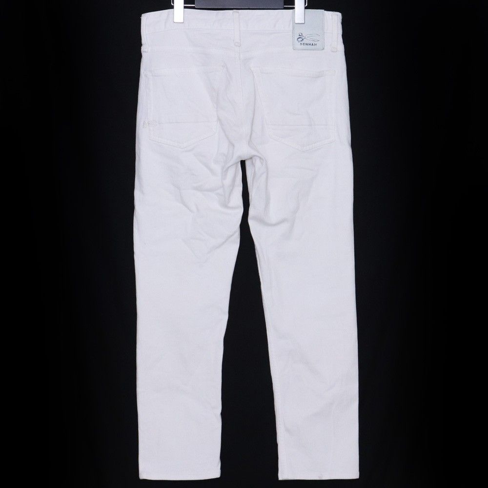 DENHAM SLIM FIT ジーンズ白 DENHAM ホワイト スリムフィットデニム 