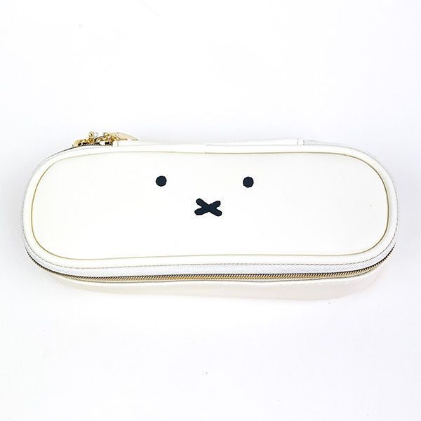 ミッフィー ペンケース アイボリー 筆箱 文具 ステーショナリー 学校 オフィス