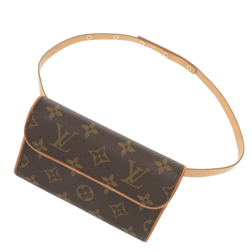 【美品】ルイヴィトン　モノグラム　ポシェットフロランティーヌ　➕ストラップXS LOUIS VUITTON】【ストラップXSサイズ】ルイヴィトン