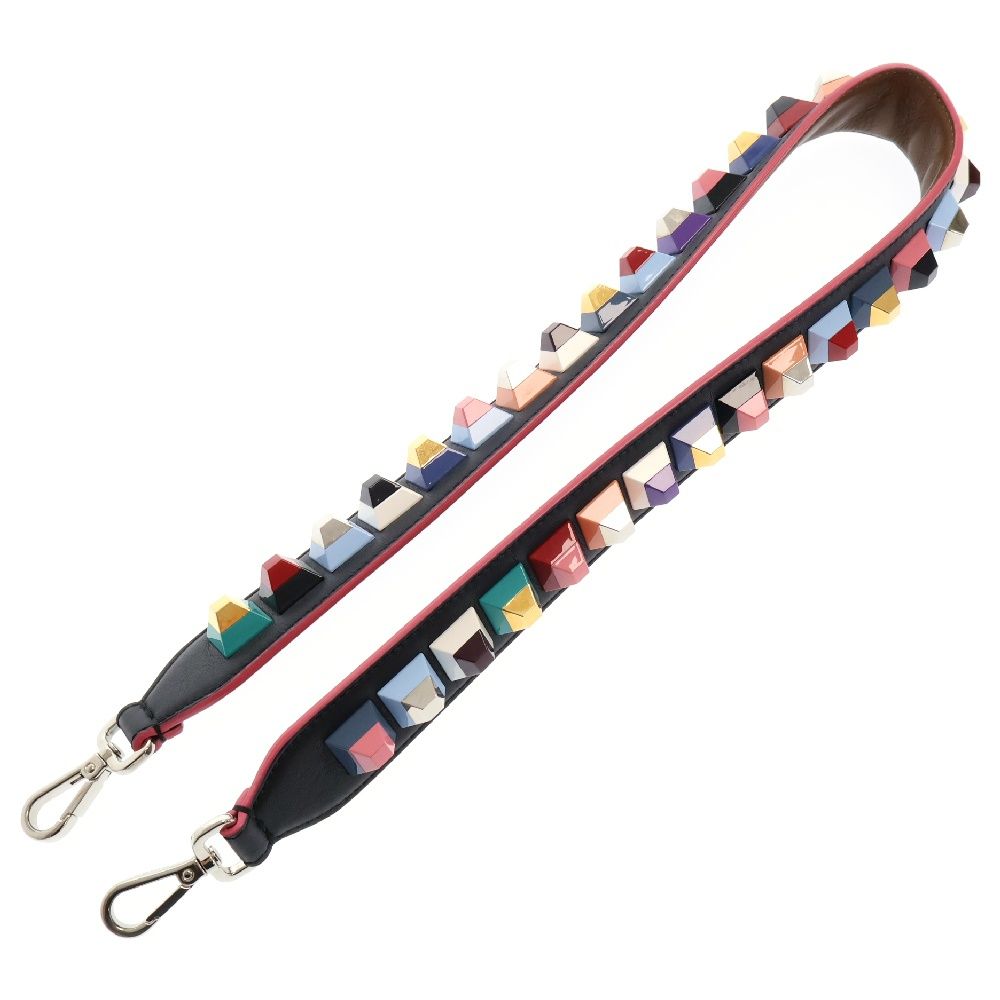 FENDI (フェンディ) スタッズデザイン ショルダー ストラップ