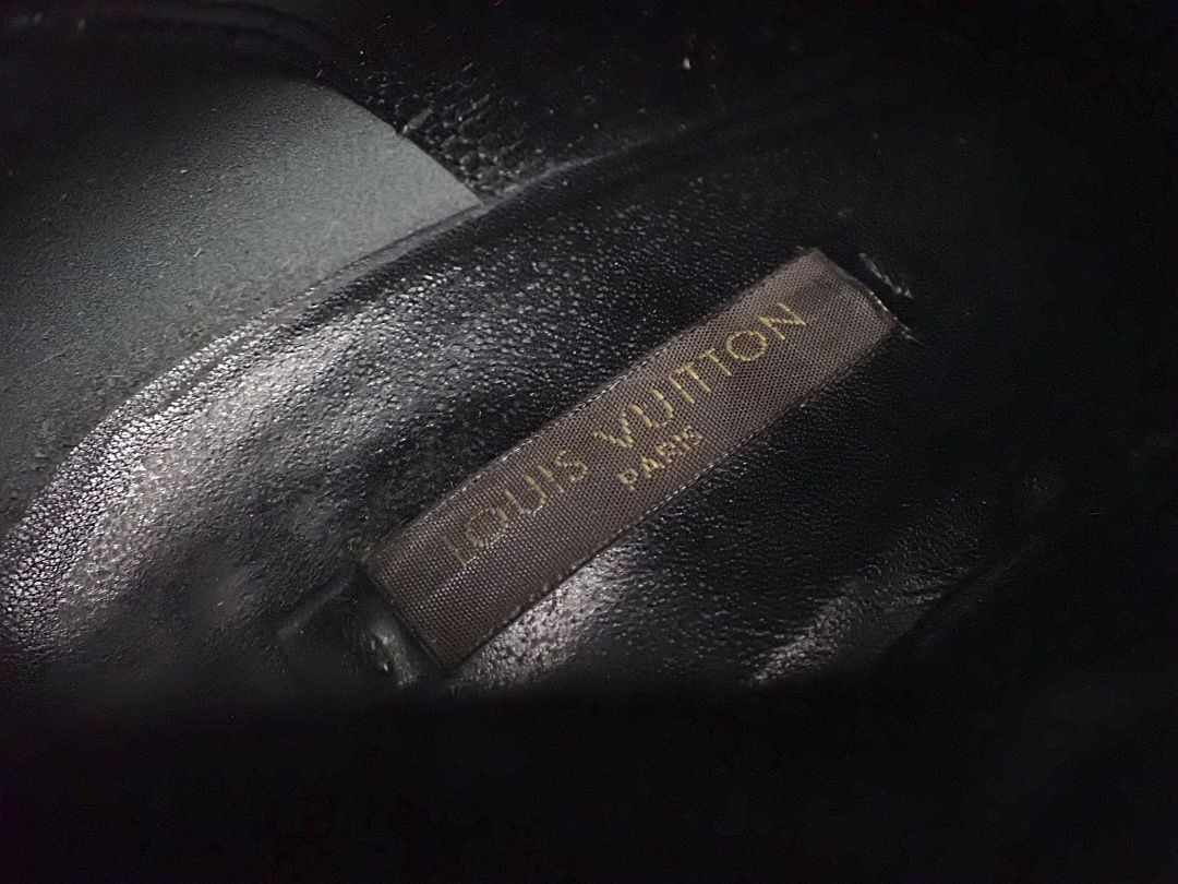 ヴィトン ロング ブーツ スエード 35 約22.5cm - メルカリ