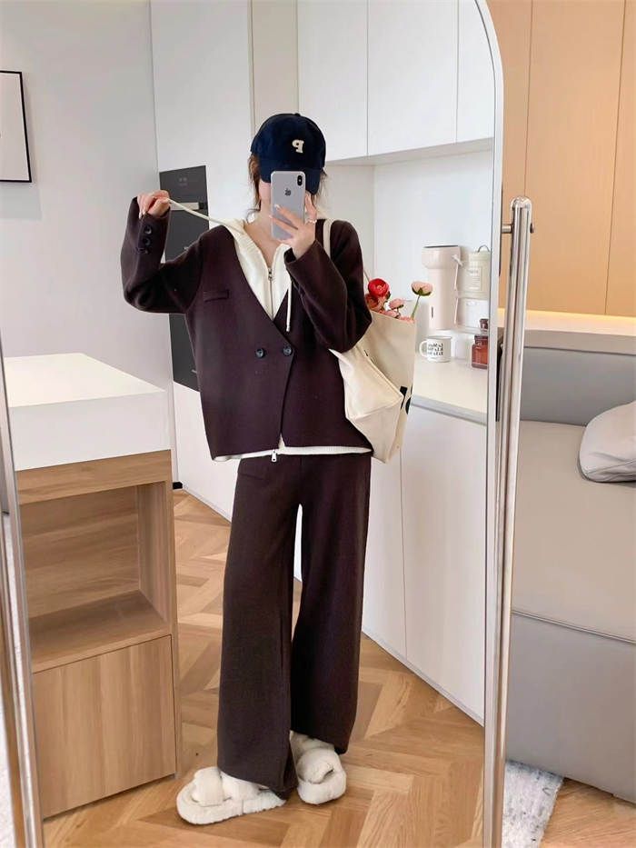 ロング丈パンツ