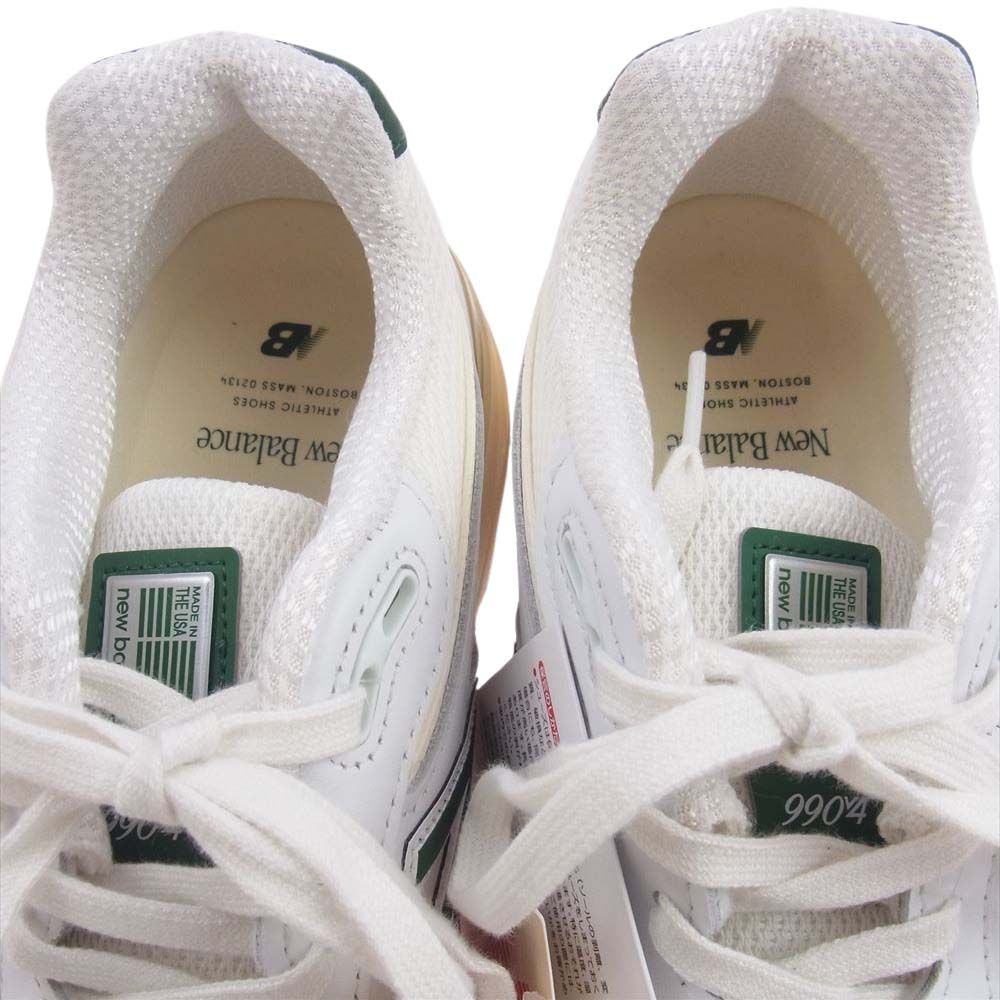 NEW BALANCE ニューバランス スニーカー U990TC4 990V4 White Green