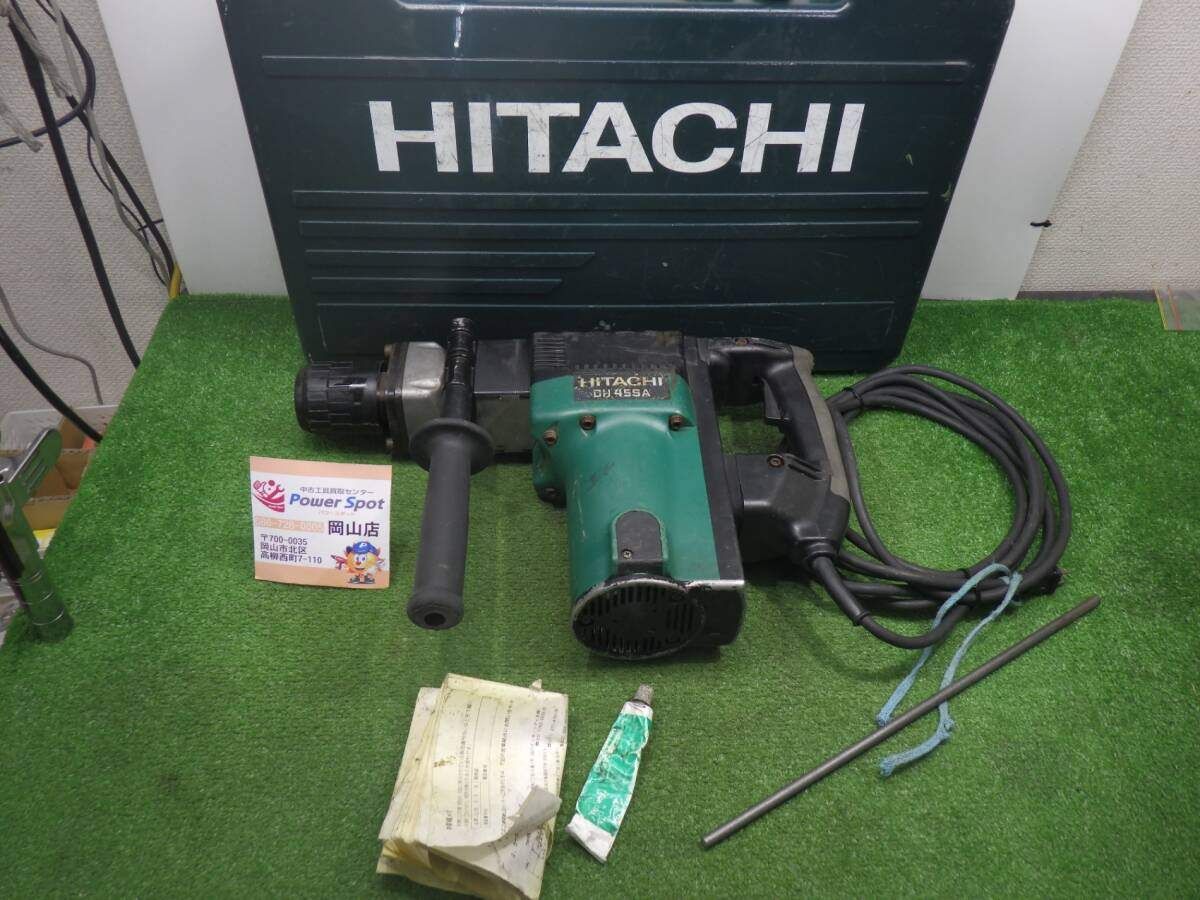 大きめ 日立工機 ハンマドリル DH45SA コード式 ケース付き 人気 大きめ 日立工機 ハンマドリル DH45SA コード式 ケース付き 人気