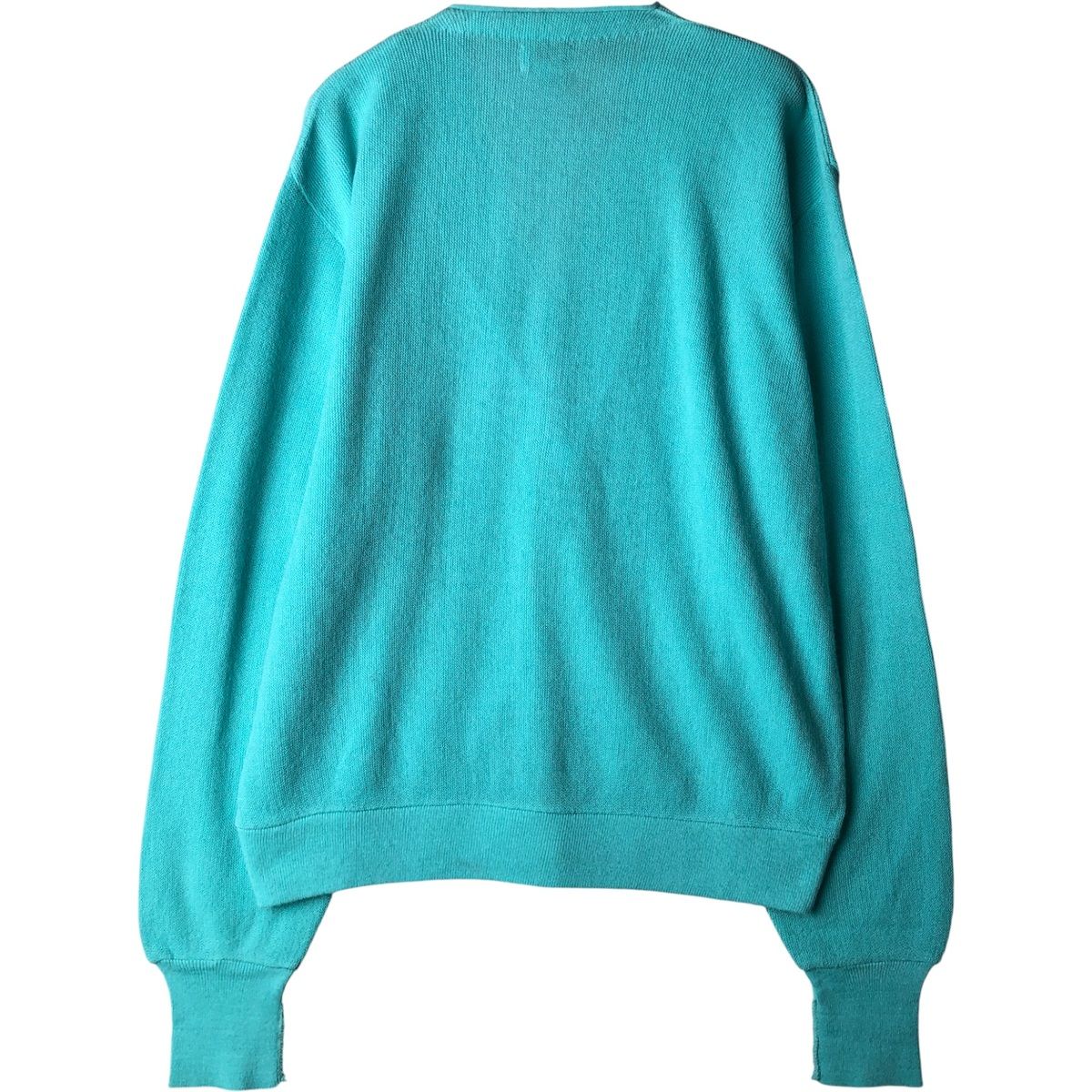 古着 70 80年代 ラコステ LACOSTE IZOD アクリルニットカーディガン メンズL相当 ヴィンテージ eaa589664