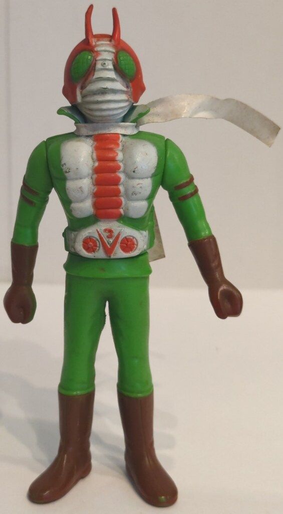 東映レトロソフビコレクション ライダーマン ロープアーム ひも付きVer