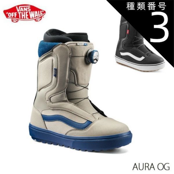 種類3：BLK/WHT/26.0 バンズ スノーボード ブーツ メンズ 24-25 VANS