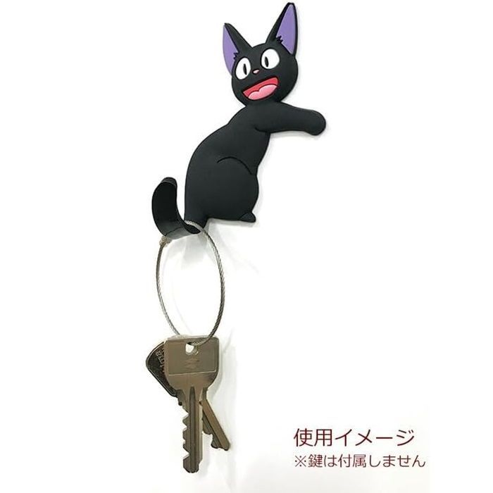ジブリ グッズ 魔女の宅急便 マグネットフック ジジ 鍵かけ マグネット