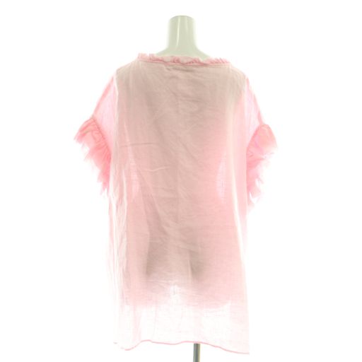 ハウス オブ ロータス HOUSE OF LOTUS 23SS リネンフリルブラウス  