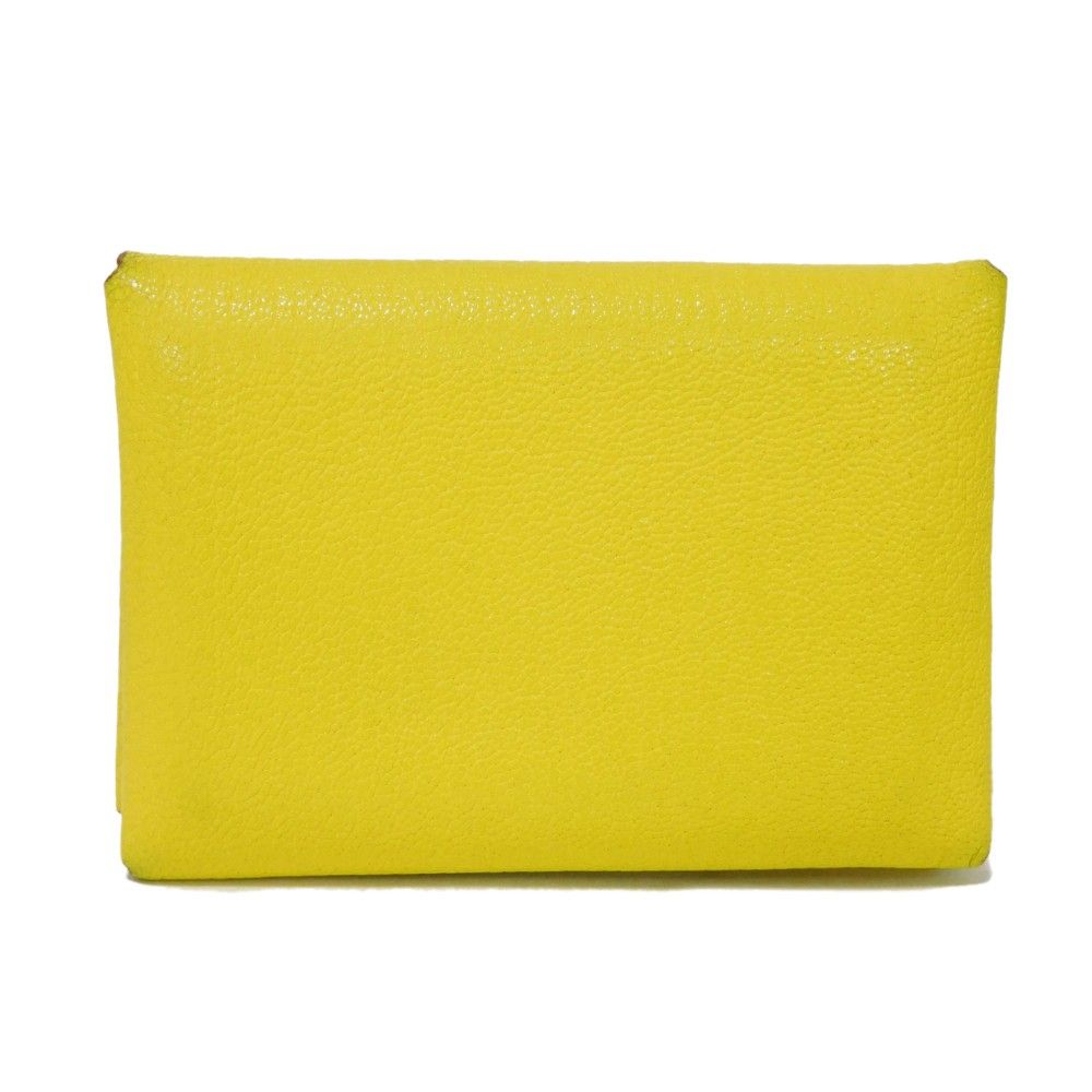 HERMES カルヴィ イエロー HERMES エルメス カルヴィ デュオ イエロー ビタミンカラー