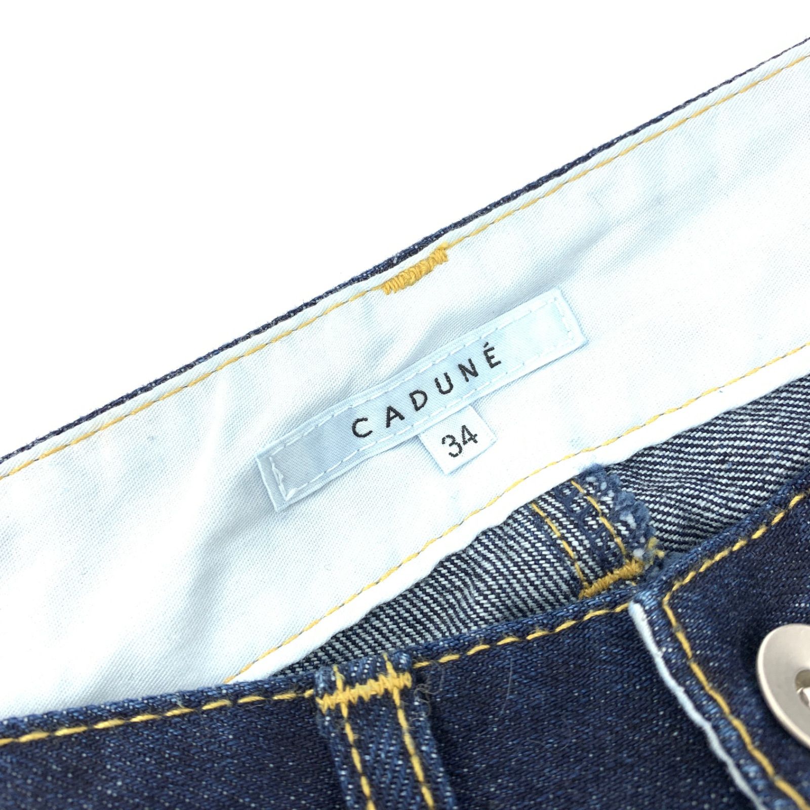 CADUNE カデュネ カーヴィーデニム サイズ34 2023年製 - メルカリ