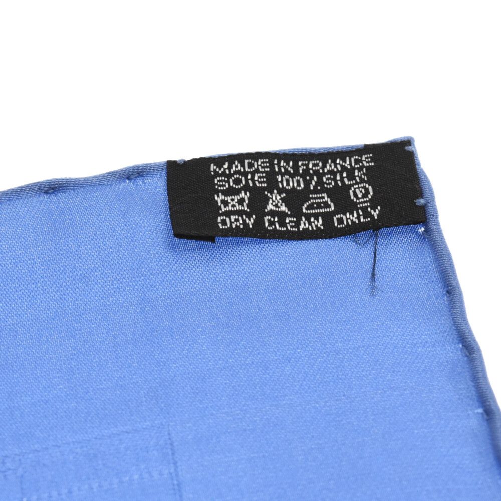 HERMES (エルメス) カレ42 シルク スカーフ ハンカチ H柄 ポケット