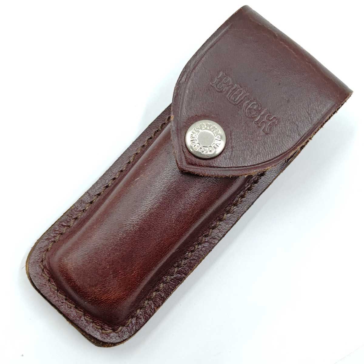 BUCK 110 折りたたみナイフ ケース付 0 BUCK レザーケース付き