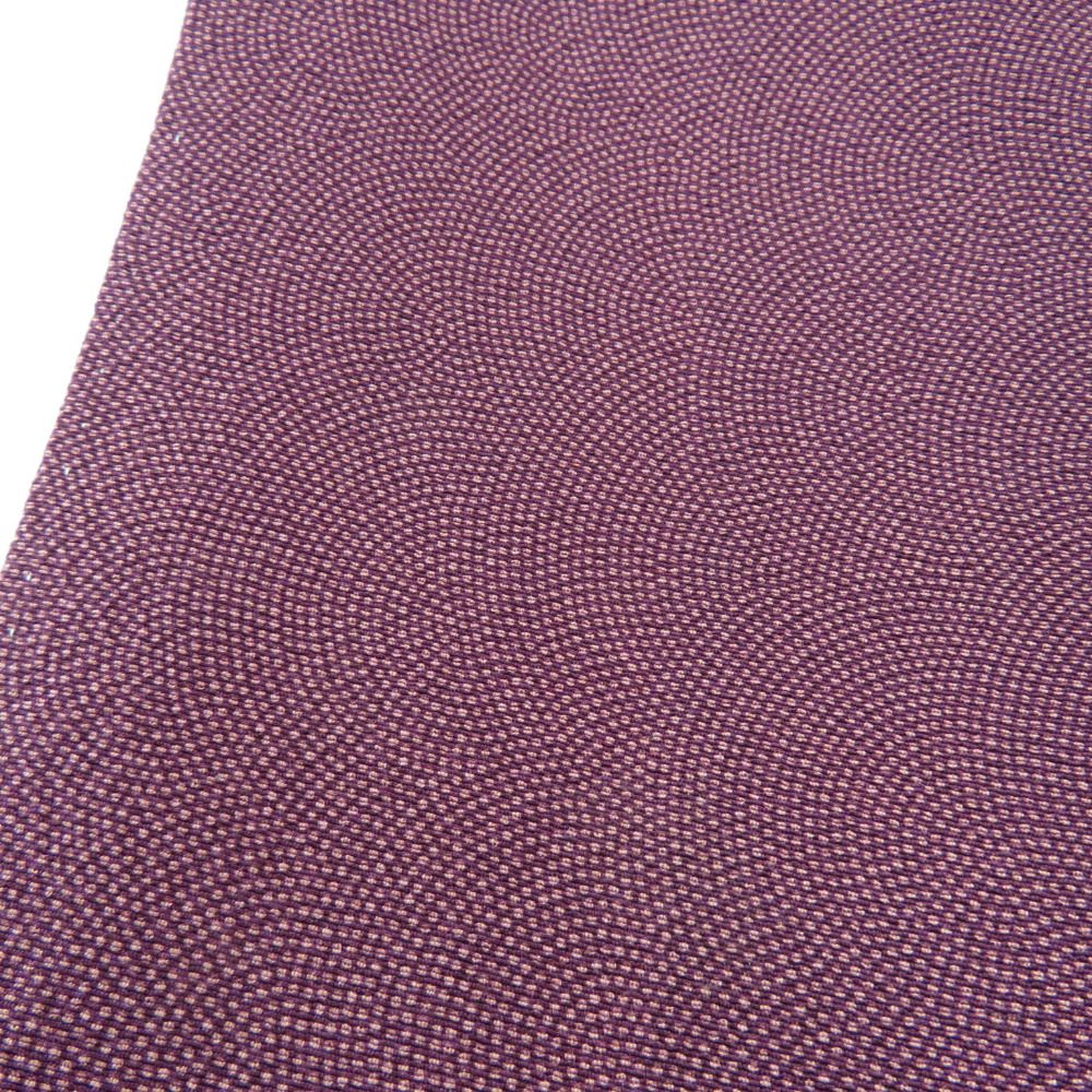 ★専用★美品 小紋 鮫小紋 紅紫色 身丈156.0cm 裄丈64.5cm 袷 江戸小紋 身丈163.5cm 裄丈67.5cm L 袷 人間国宝 中村勇二郎
