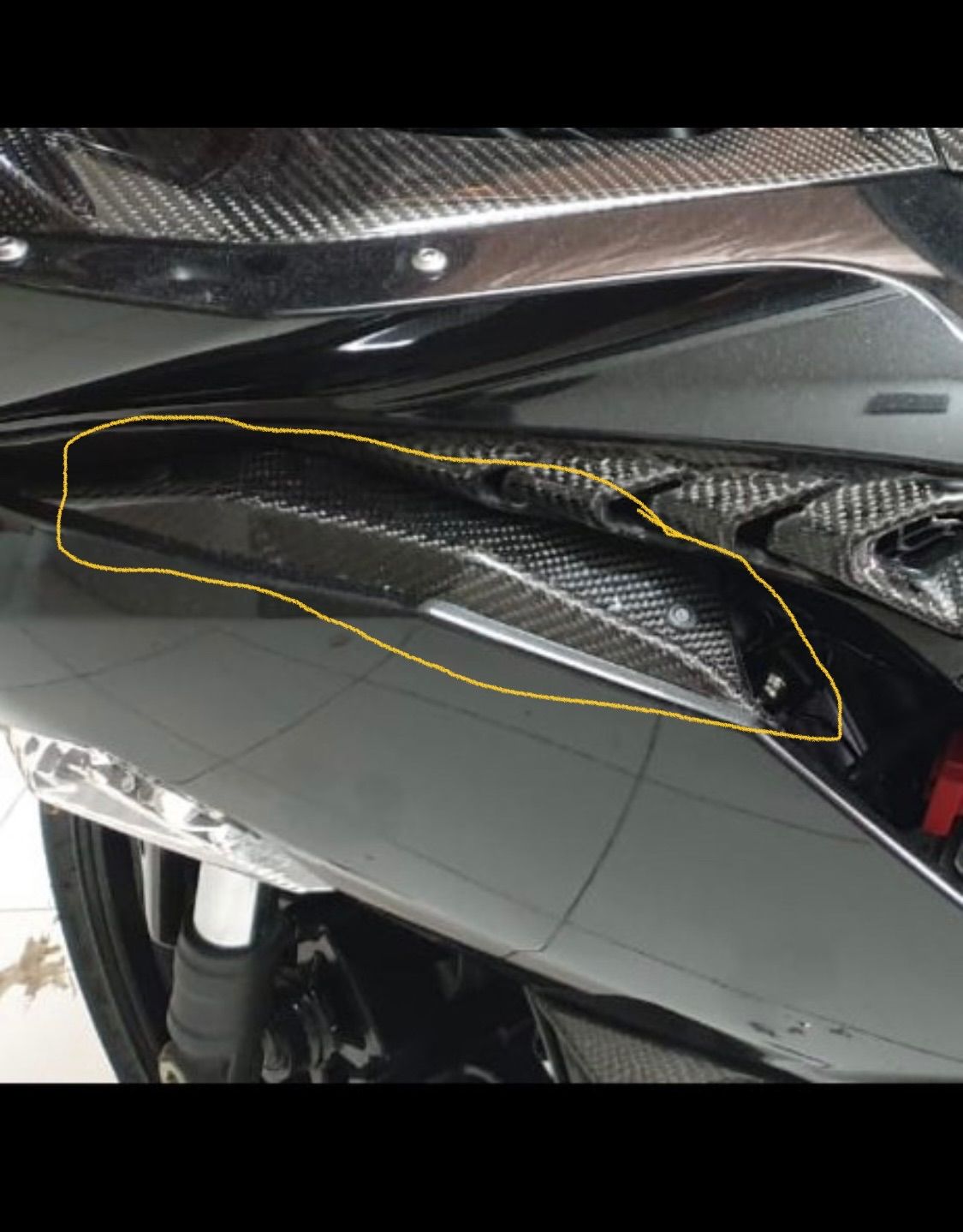 ZX25R/ZX4R カーボンスモールパネル ZX25R/ZX4R カーボンスモールパネル ZX25R/ZX4R カーボン