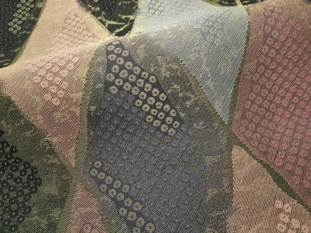 平和屋本店□極上 1897年創業 名門岡野 本場筑前博多織 千年工房 太鼓  