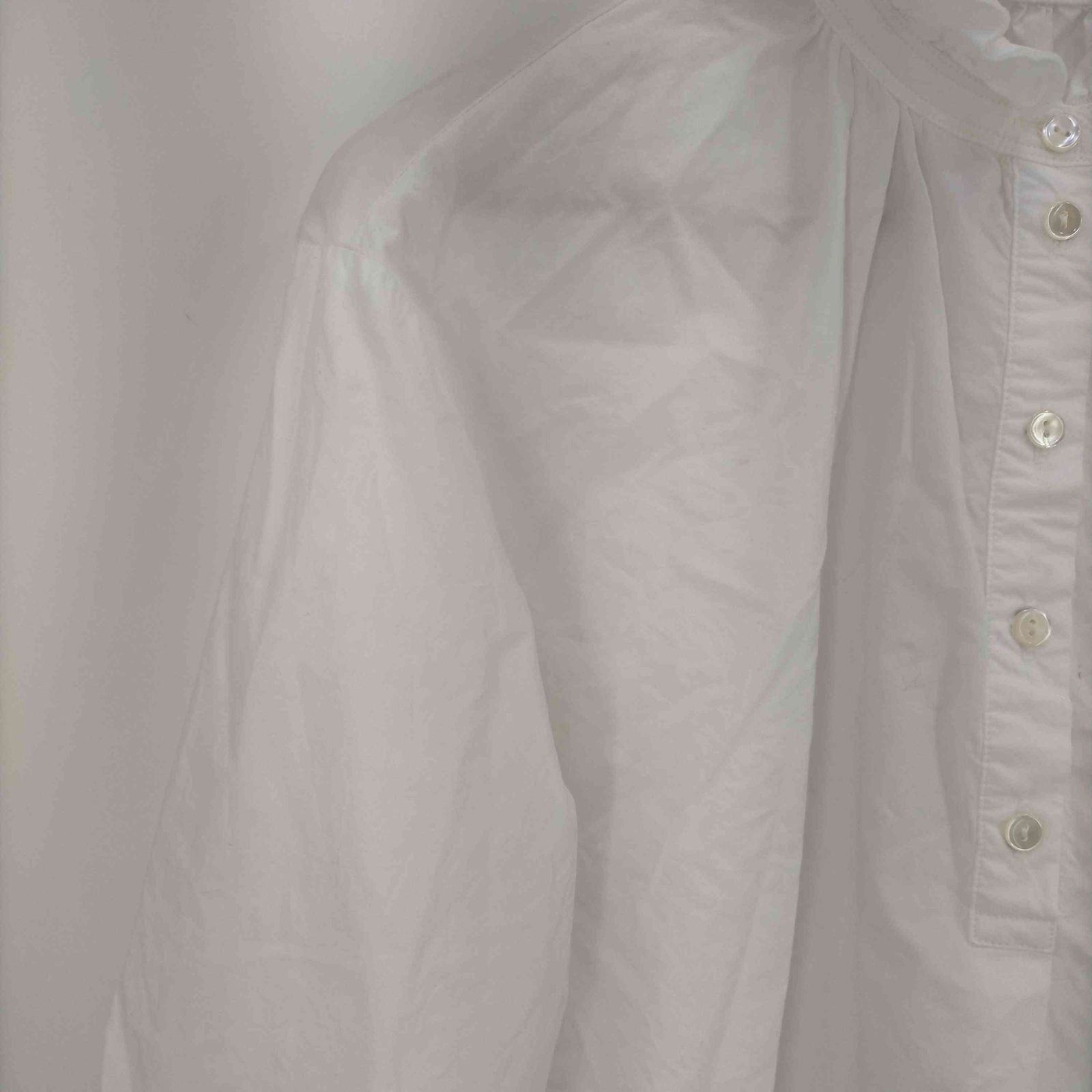 ネストローブ nest Robe コットンラミー ミルフィーユカラーブラウス