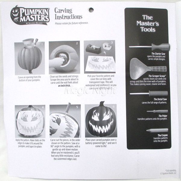 パンプキンマスターズファミリーカービングキット【ハロウィン