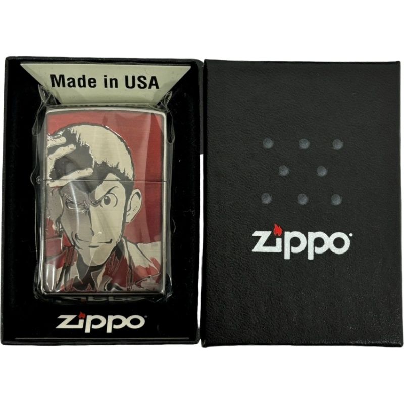 ZIPPO ジッポ ルパン三世 アニメ化50周年記念モデル ケース付 喫煙具 ライター レッド 【未使用品】 52408K140 - メルカリ