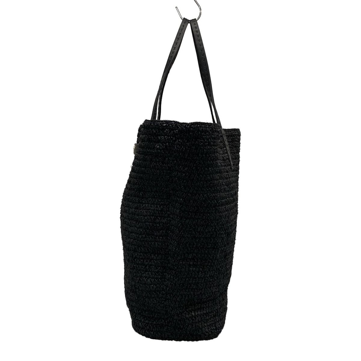 HELEN KAMINSKI ブラックトートバッグ 美品】HELEN KAMINSKI 黒ショルダーバッグbilbao ビルバオ