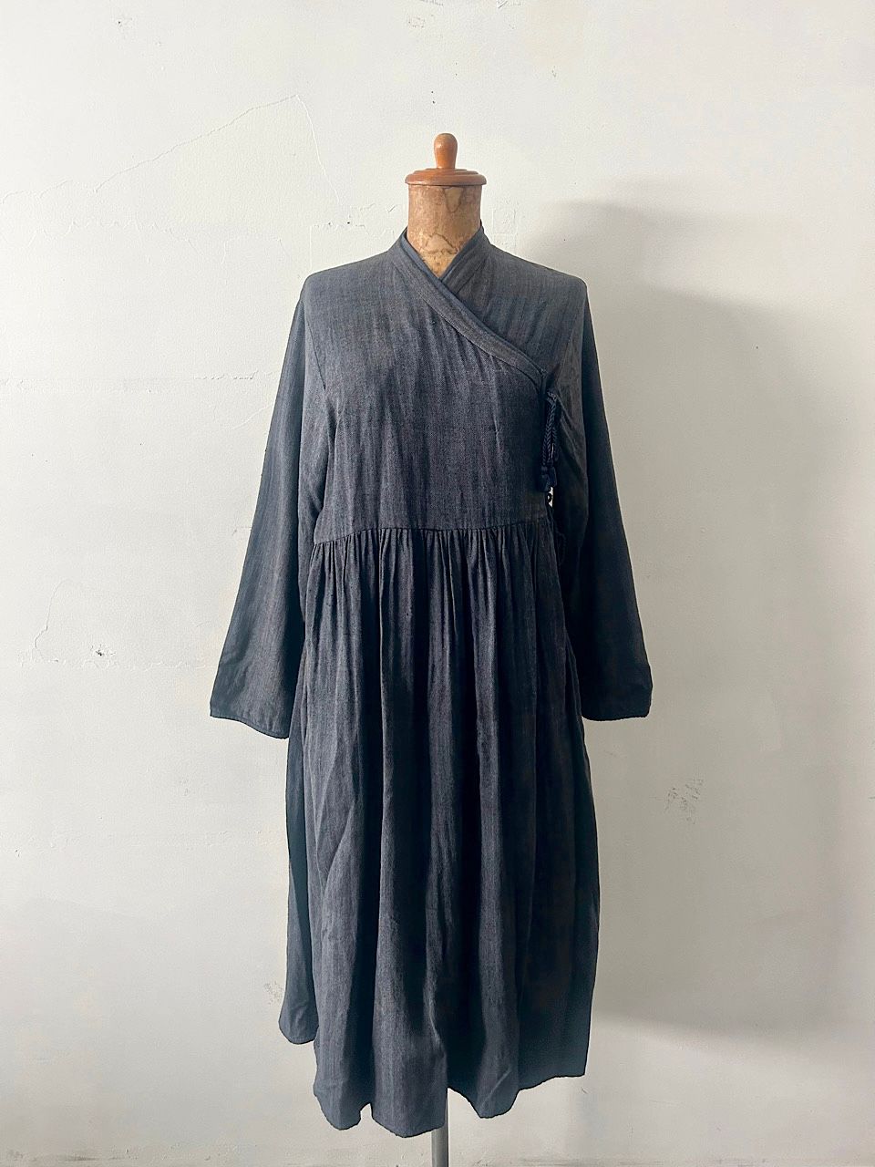 maison de soil カシュクールワンピース コットン MERCADOAVALIA_COM_BR