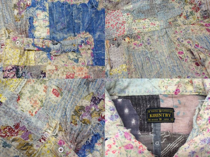 KAPITAL KOUNTRY キャピタルカントリー オーバーオール　サイズ2 KAPITAL KOUNTRY キャピタルカントリー オーバーオール サイズ2