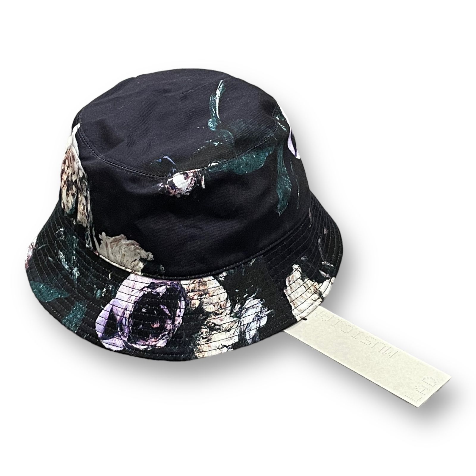 美品 LAD MUSICIAN 23SS PAINT FLOWER BUCKET HAT 2323-920 フラワー バケットハット  ラッドミュージシャン F