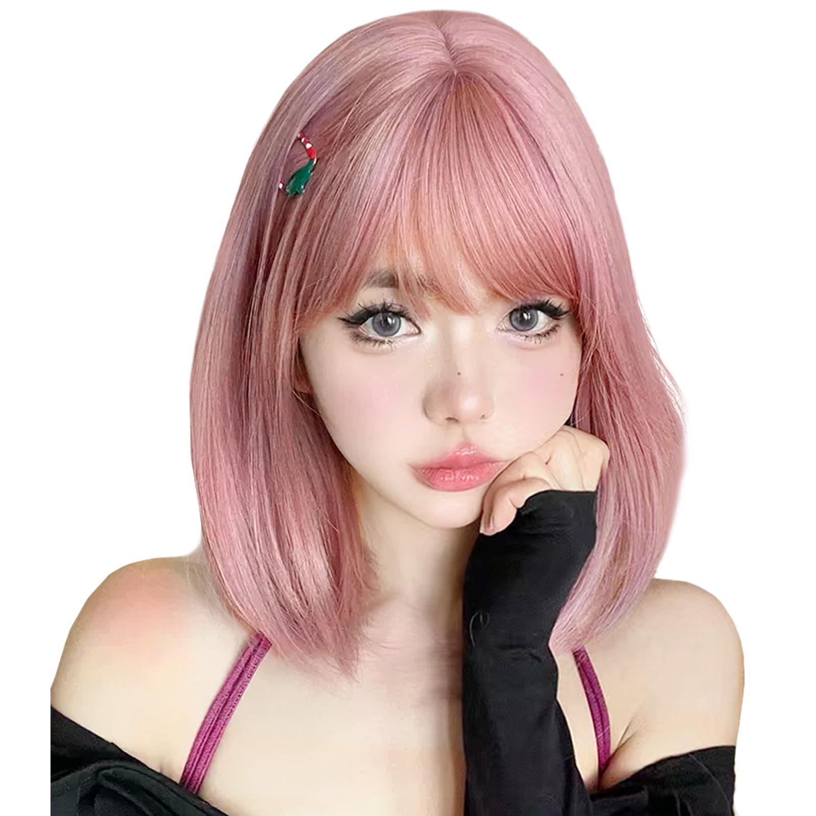 フルウィッグ 医療用 ウィッグ ボブ ミディアム ストレート ショート 3D前髪 AQUADOLL VENUS 医療用ウィッグ ショート ボブ 医療 ウィッグ