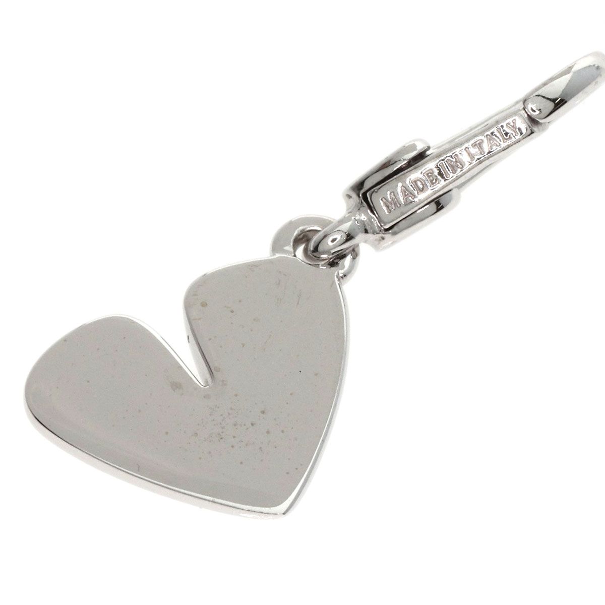 BVLGARI ブルガリ クオーレ ハート チャーム ペンダントトップ K18WG  