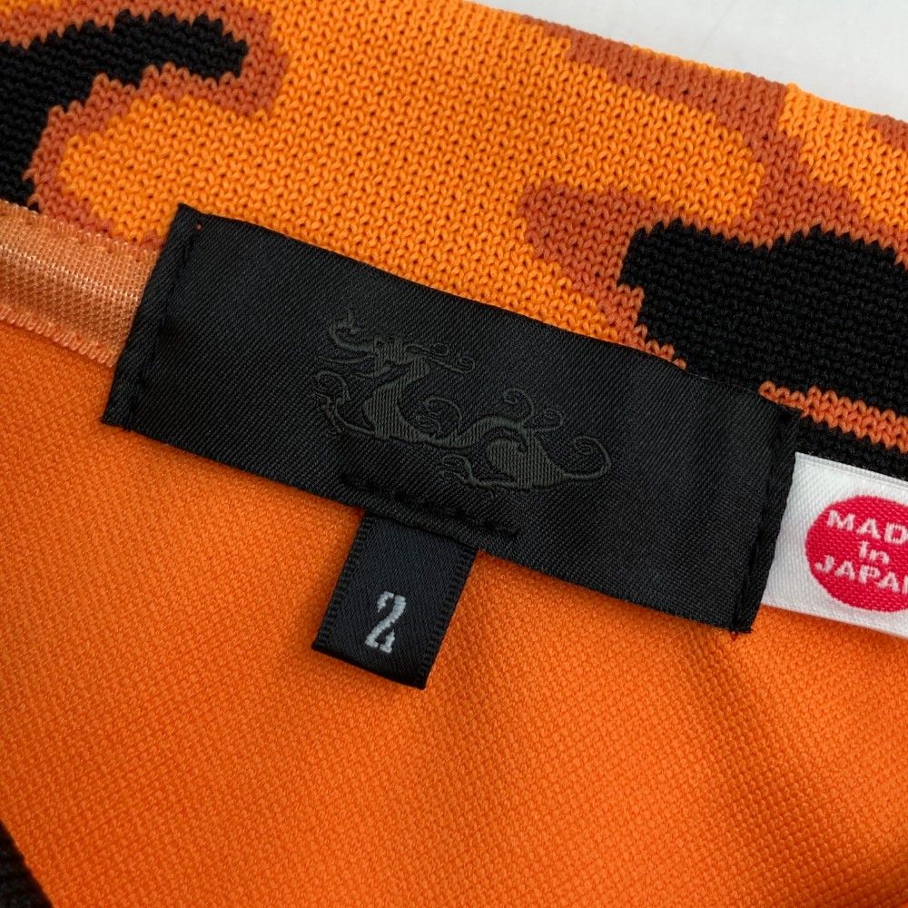 ダンスウィズドラゴン　メッシュポロシャツ オレンジサイズ3 ダンスウィズドラゴン メッシュポロシャツ オレンジサイズ3 楽天市場