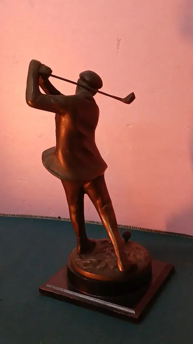 ゴルフマン (ブロンズ) お買い得品 クリエイティブ デコレーション