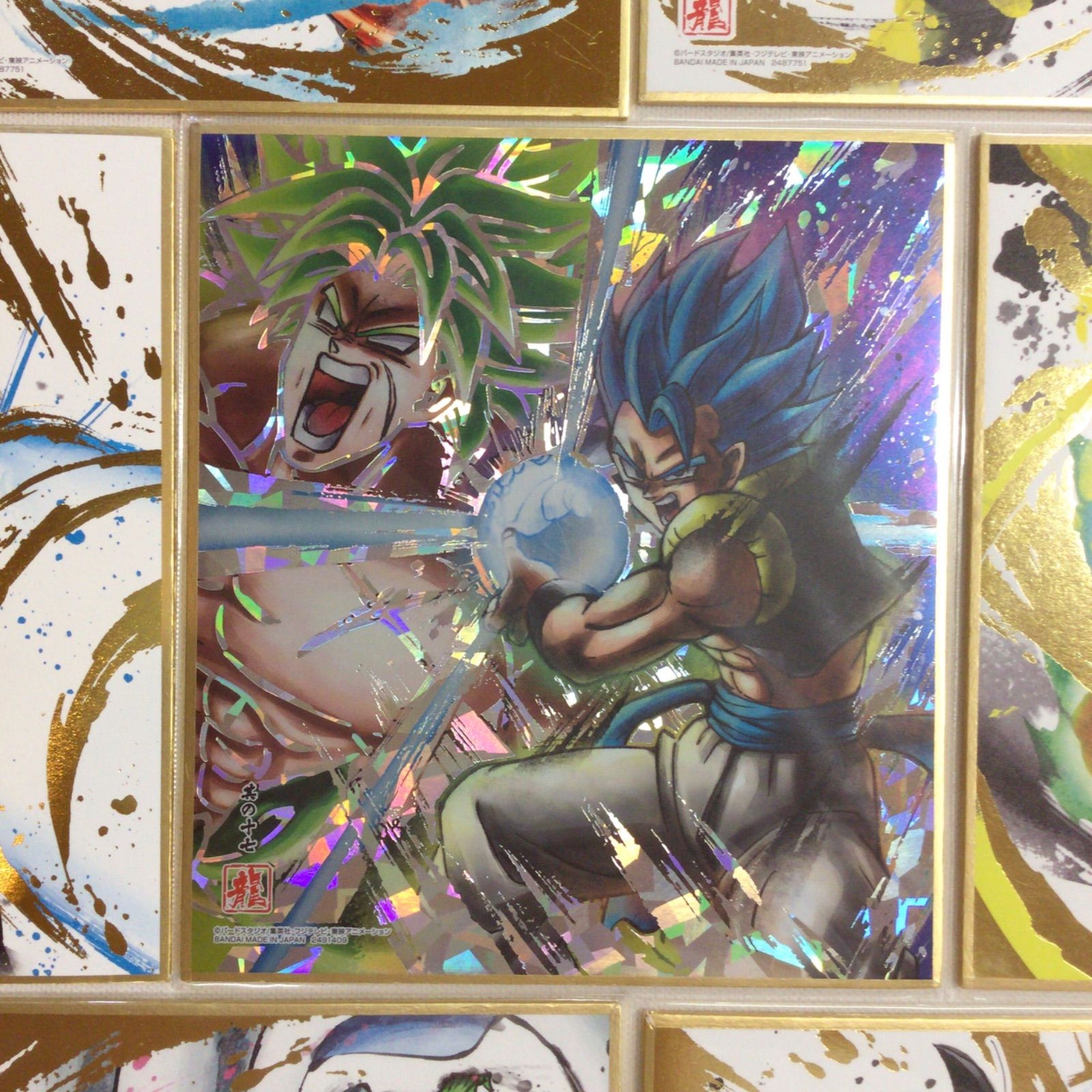 ドラゴンボール色紙アート　箔押し10枚セット　シークレット ドラゴンボール 色紙ART 箔押しのみ 10枚 セット - メルカリ