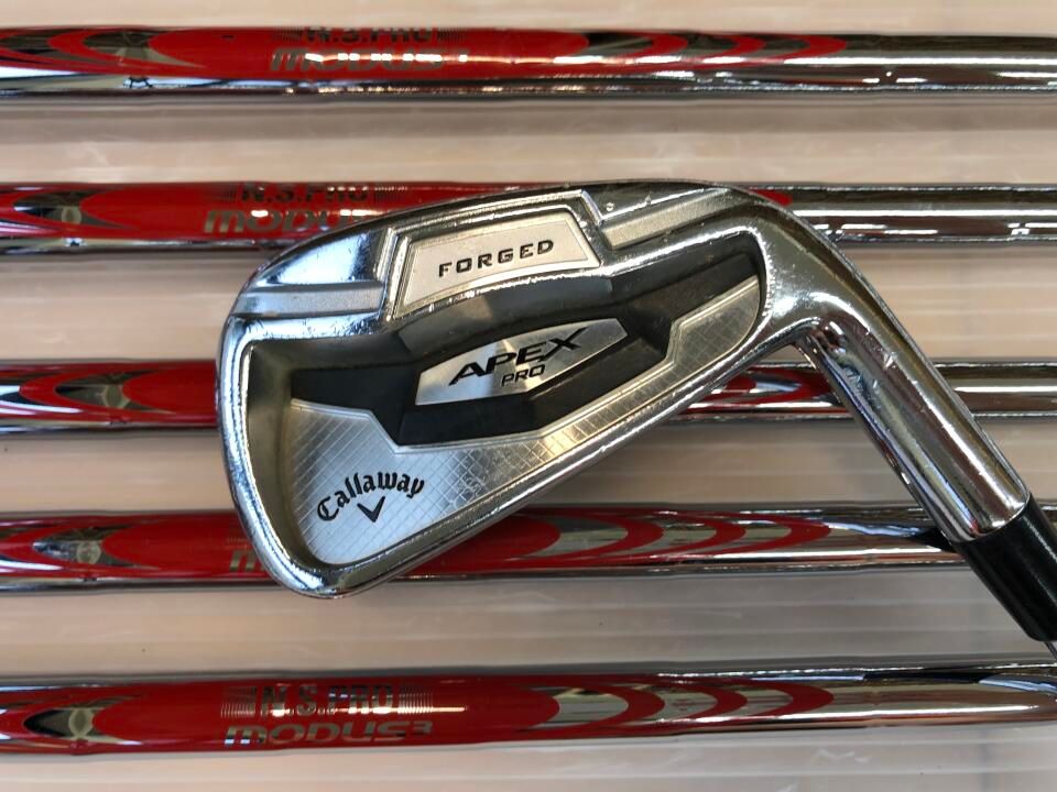 【即納】【訳あり】APEX PRO 2016 | S | NSプロ MODUS 3 TOUR 120 | 中古 | アイアンセット | キャロウェイ