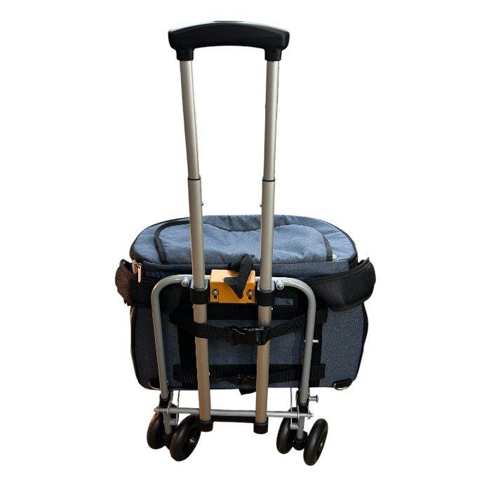 ファンタジーワールド コンパクトな ペットカート スイートハート リュックタイプ デニム 折りたたみ 小型犬 12kgまで リュック 手提げ 中型犬 W4