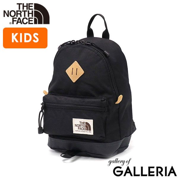 日本正規品 ザ・ノース・フェイス リュック キッズ レディース THE NORTH FACE 女の子 男の子 子供 小さめ A5 K Berkeley Mini NMJ72364 ブラック