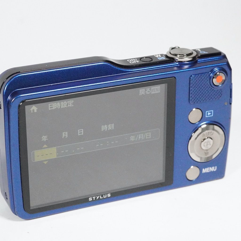 OLYMPUS コンパクトデジカメVG-190 ブルー オリンパス カメラ OLYMPUS オリンパス VG-190 ブルー