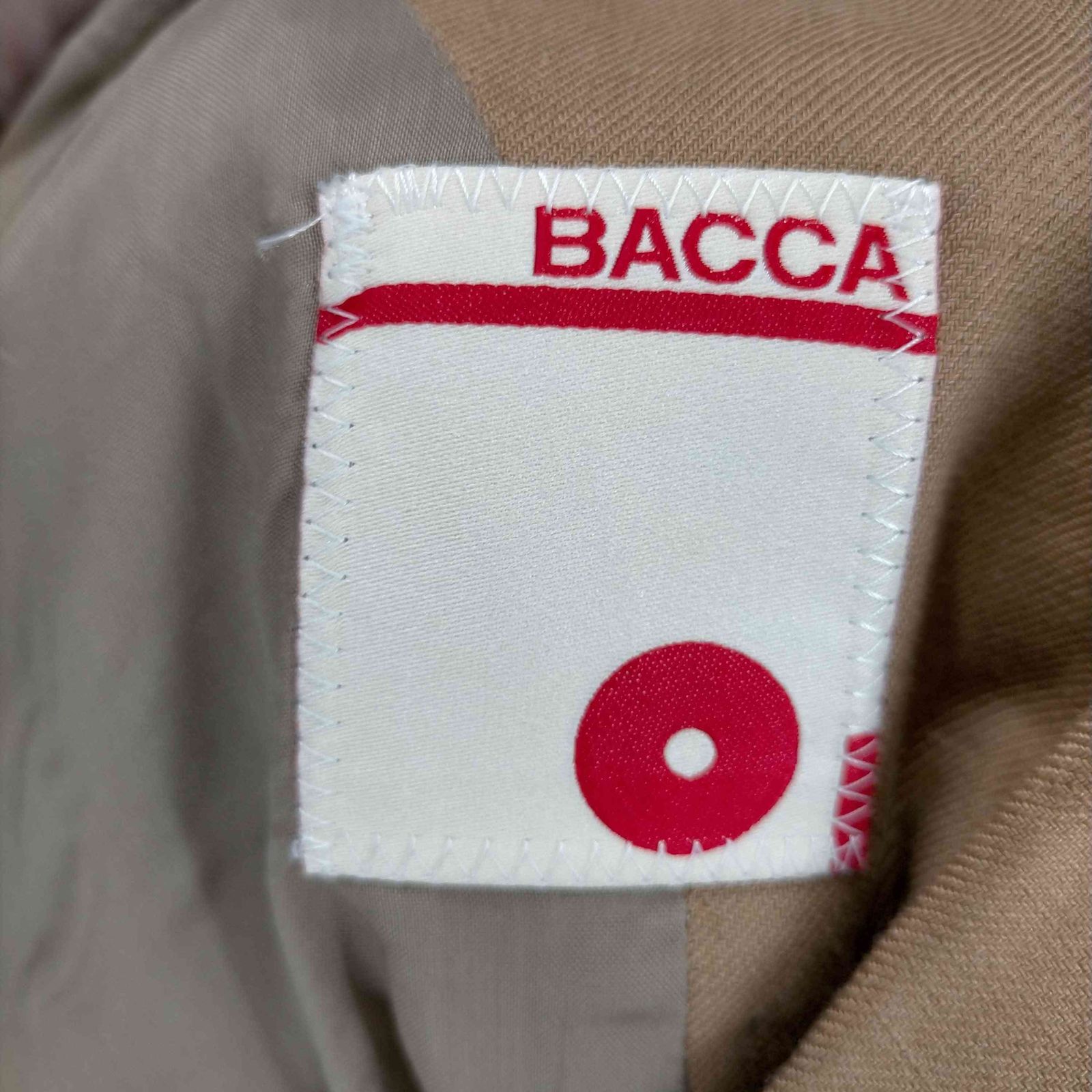 バッカ BACCA 19SS リネン ダブルテーラードジャケット