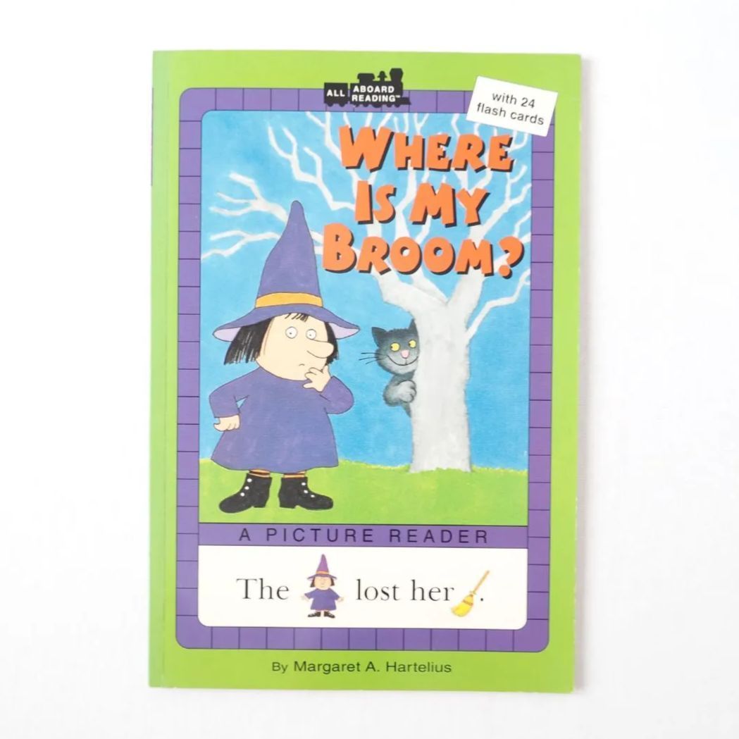 【ハロウィン絵本】Where Is My Broom?　英語絵本　洋書