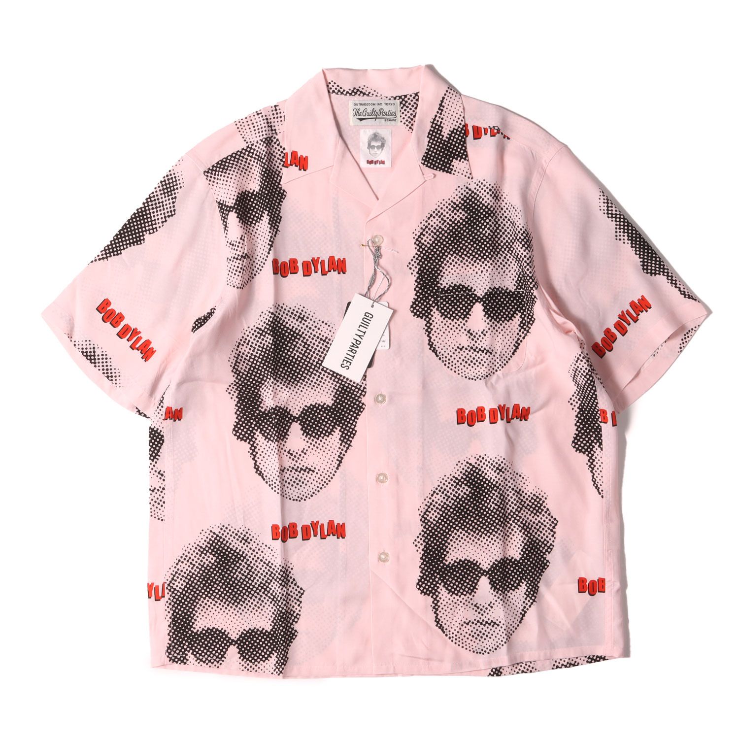 新品 WACKO MARIA ワコマリア シャツ サイズ:M 22SS BOB DYLAN ボブ