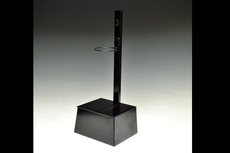 蔵C9974 茶道具 短檠 夜咄道具 燭台 行灯