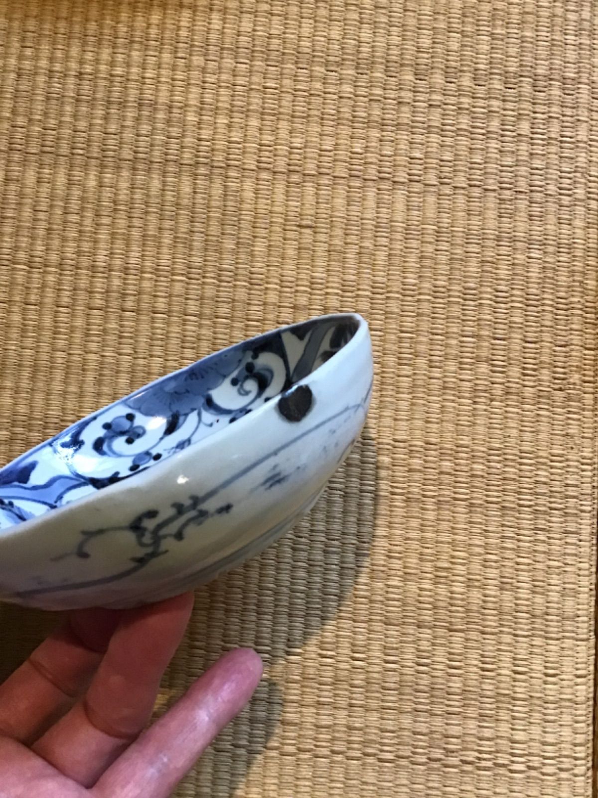 くらわんか小碗　コンニャク印判 くらわんか小碗 コンニャク印判