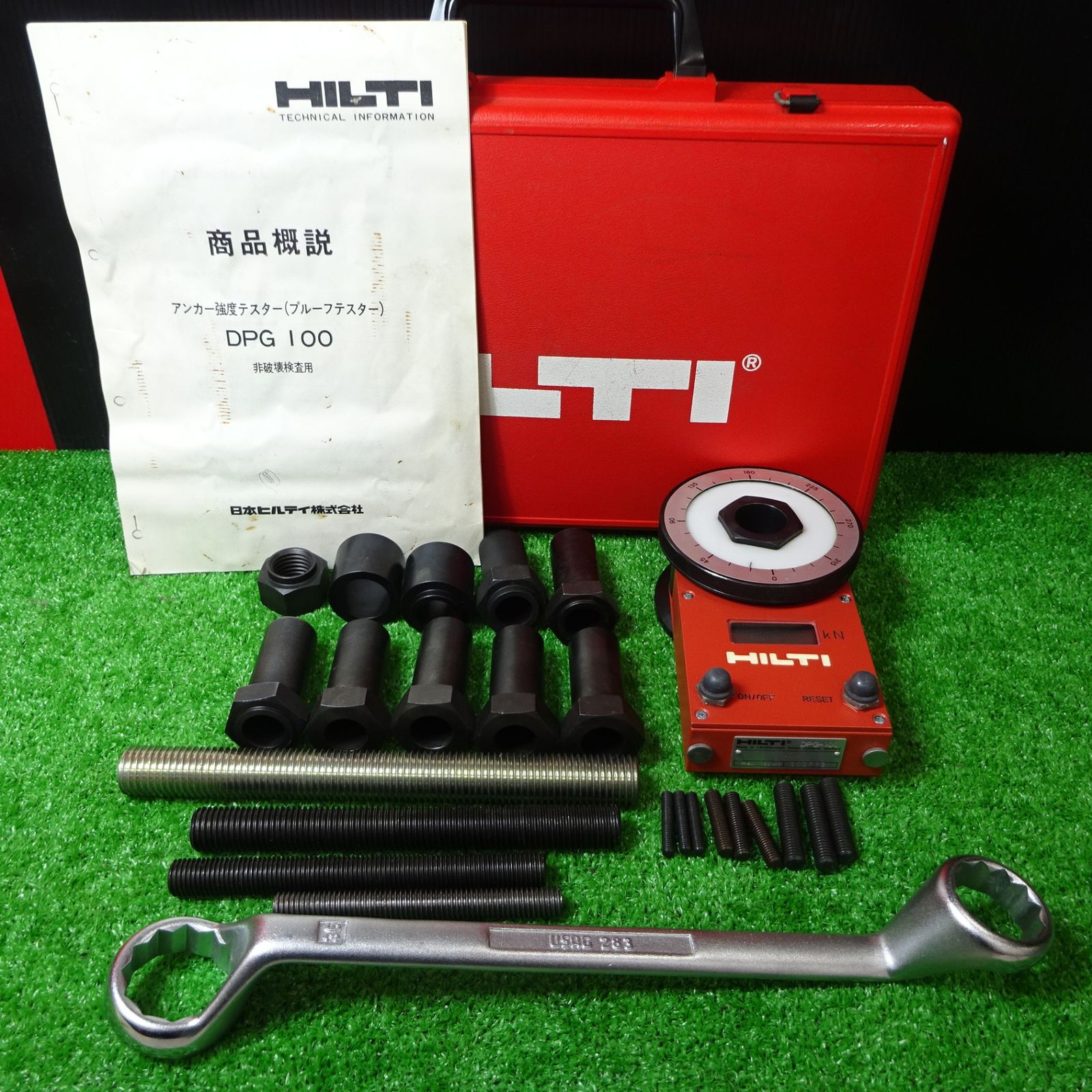 ヒルティ/HILTI アンカーテスター DPG100 非破壊テスター 引張試験機 