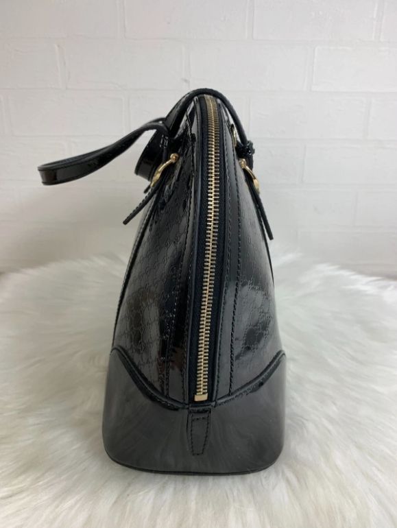 【希少】 グッチ 2way ハンドバッグ ショルダーバッグ レザー ブラック グッチ グッチシマ レザー 2WAYハンドバッグ ブラック 432124