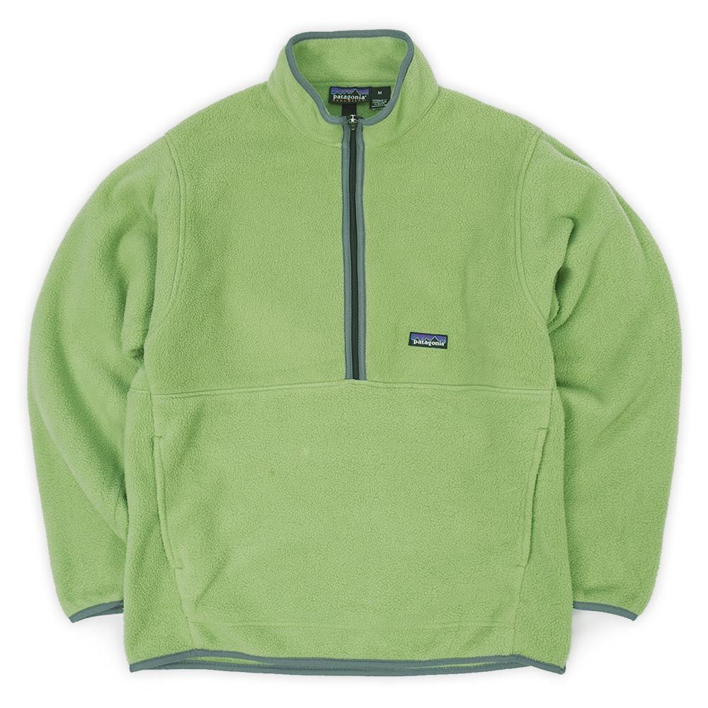 パタゴニア フリースジャケット ジップ グリーン 古着 ヴィンテージ