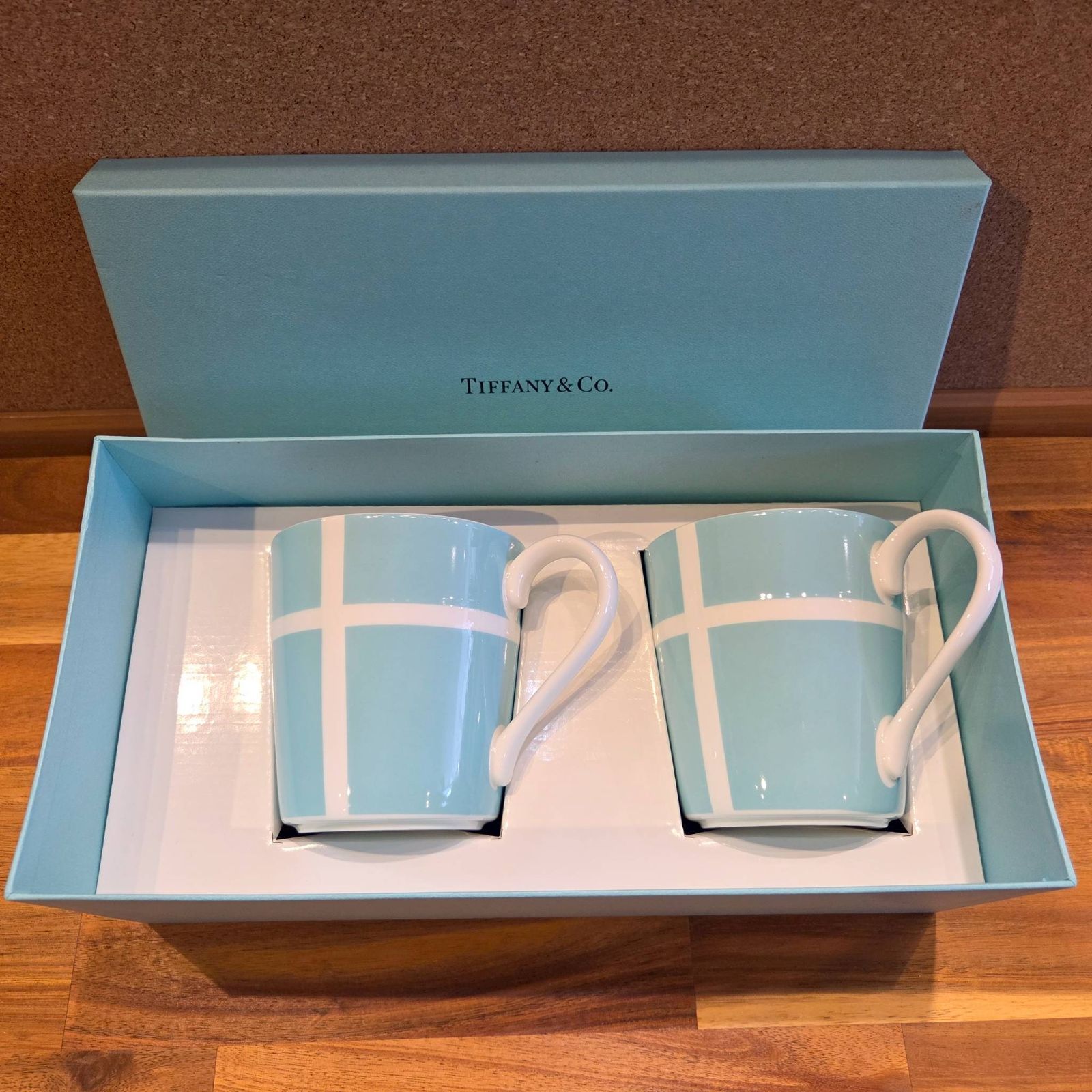 未使用品【Tiffany&Co.】ブルーボックスリボン食器類等おまとめセット 新品未使用】 Tiffany&Co. ティファニー マグカップ ブルーボックス
